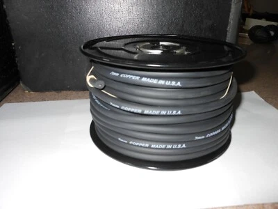 7MM SPARK PLUG WIRE COPPER CORE~MADE IN USA~ 100 FOOT ROLL (100 FEET) BULK WIRE - Image 1 of 4