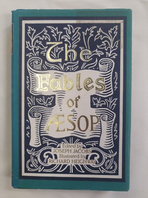 The Fables Of Aesop Joseph Jacobs Hardcover 1979