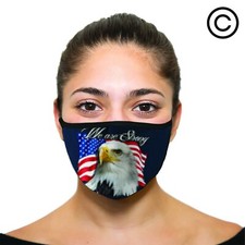 face covering- WE ARE STRONG Cover your face - face mask