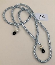 Ice Blue Eyeglass Eye Glass Sunglass Bead Leash Lanyard Holder 28