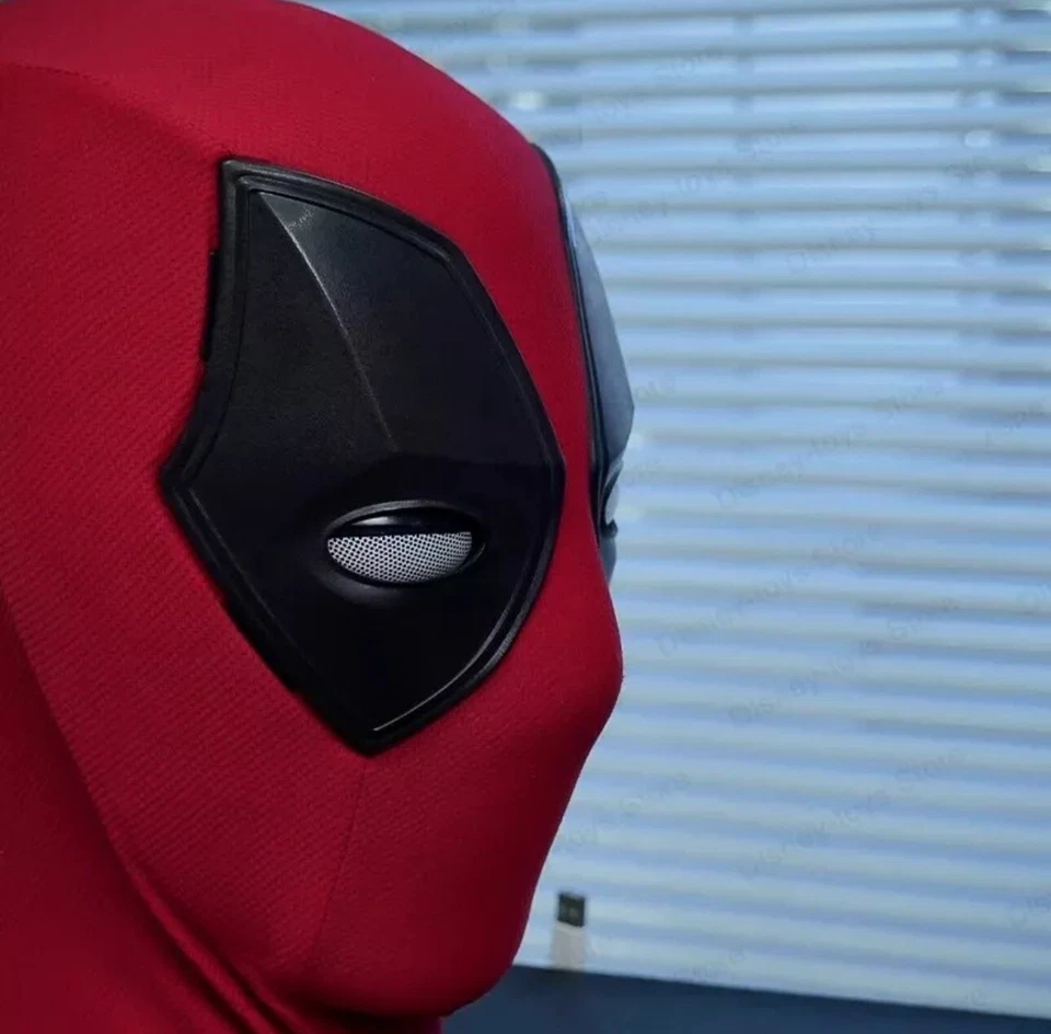 Dead-Pool Mask Light Up Eyes Remote Control Eyes Helmet Masks Props Gift - Image 4 of 4