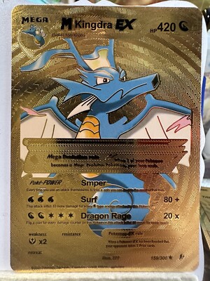 Kinda Ex Gold Foil Fan Art Hp430 NM | eBay