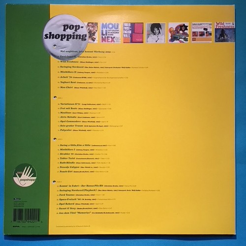 POP-SHOPPING VOLUME 1 POP SHOPPING VINTAGE GERMAN COMMERCIAL MUSIC VINYL LP 12" - Imagen 2 de 8