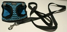 YIMEIS Dog Harness Leash Set EXTRA SMALL No Pull Soft Mesh Reflective 2-5.5lbs