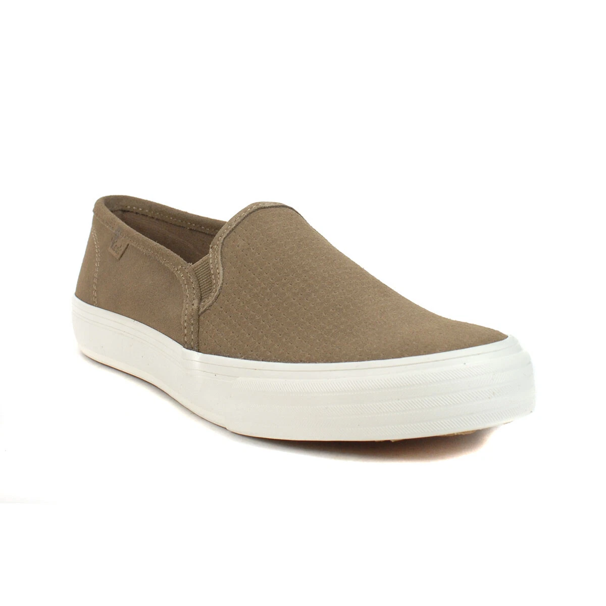 Keds double decker slip on taupe clearance