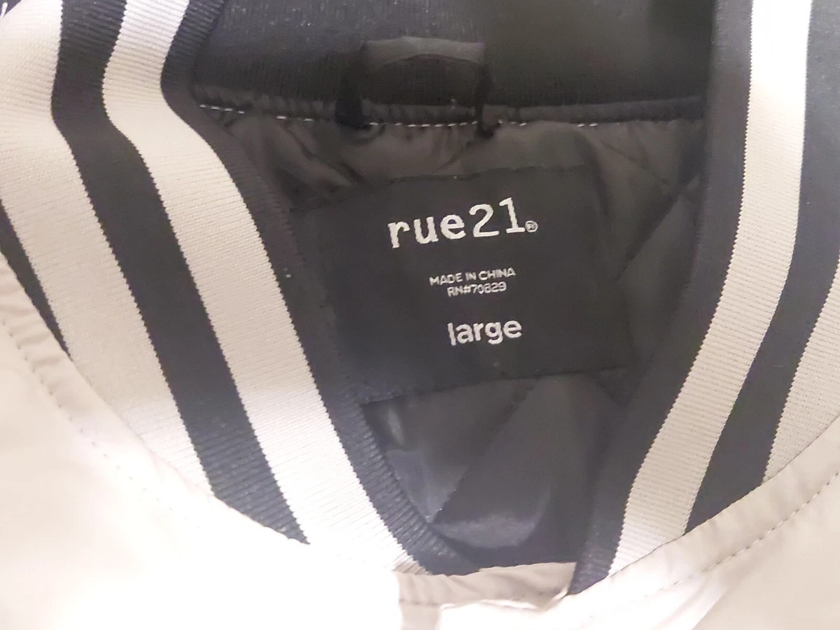 Rue 21 Wasted Youth Limited Edition Letterman Jacket Size Large