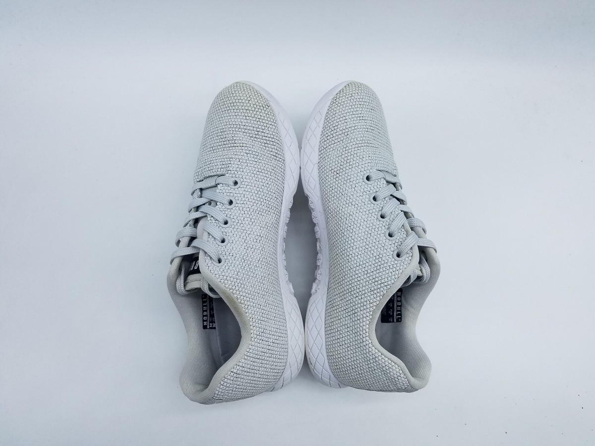 NOBULL SuperFabric Trainer Light Grey Mens 8.5 Womens 10 Athletic Gym Shoes Nobull Superfabric Trainer Women main image 4