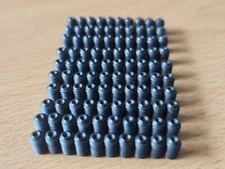 100pc M5x6mm Metric set screws, allen, cup point 5mm x 0.8mm x 8mm Black Oxide