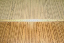 Teak African composite wood veneer 24" x 96" with paper backer 1/40" thick # 702