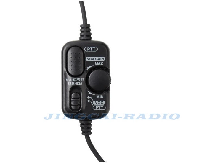 Genuine Yaesu SSM-63A VOX Headset Headphone for FT2DR FT1DR VX-3R