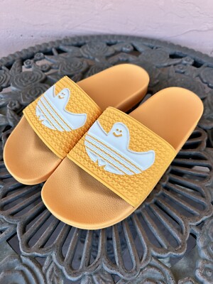 Adidas Shmoofoil Mens Slides Size 9 Hazy Orange Mark Gonzales | eBay