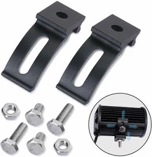 Universal LED Light Bar Mounting Brackets Set for Light Bar Driving Light Pods