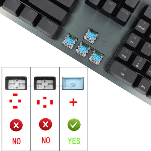 Replacement keycaps for Logitech G512 G513 CARBON GX Blue C Mechanical Keyboard - Bild 2 von 115