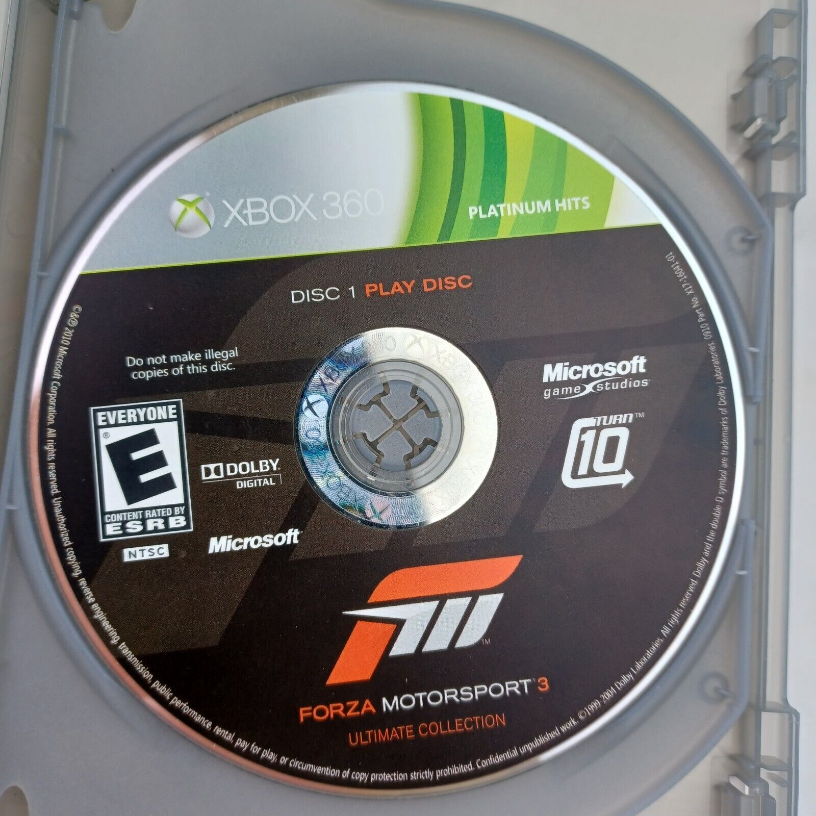 Forza Motorsport 3: Ultimate Collection Platinum Hits Xbox 360 Complete  Tested