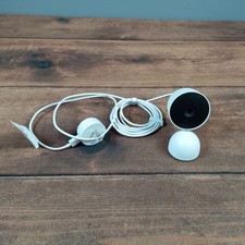 Google Nest Cam Indoor Wired 2nd Gen Smart Home Security Camera Snow GJQ9T