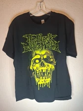 The Black Dahlia Murder 2023 Tour Shirt Size Large Heavy Black Death Metal