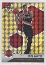 2020-21 Panini Mosaic Reactive Yellow Prizm Enes Kanter #120 9xo