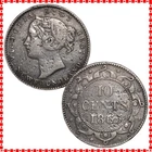 1865 Newfoundland 10 Cents — photo from another recent sale