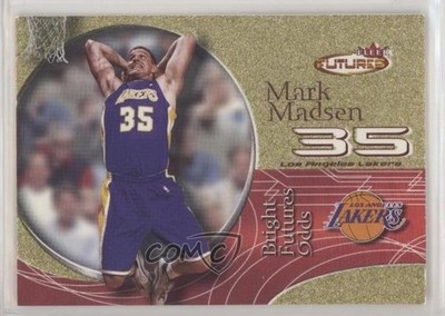 2000-01 Fleer Futures Bright Odds Gold 498/500 Mark Madsen #231 Rookie RC 0a3