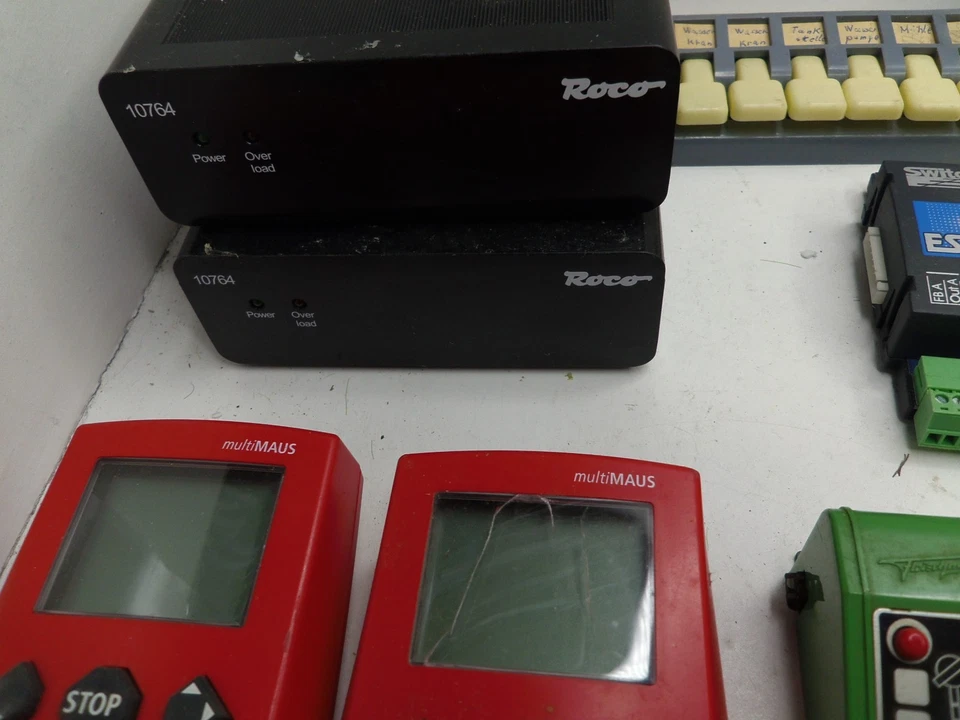 1/87 HO LOT ESU ROCO FLEISCHMANN SWITCH PILOT TRANSFORMATEUR BOITIER COMMANDE - Photo 4/4