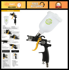 Mini Hvlp Paint Spray Gun 0.8mm Nozzle 250cc Capacity Includes Brush Wrench
