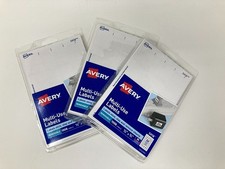 Removable Multi-Use ID Labels on Printable 1/2x3/4in White 1008/PK 3 Available