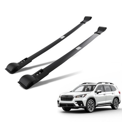Aluminum Black Cross Bars Luggage Roof Rack Rails For Subaru Ascent 2019-2025