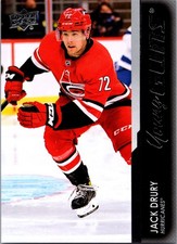 2021-22 Upper Deck Extended Young Guns Rookie Hurricanes #731 - JACK DRURY