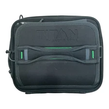 Titan by Arctic Zone - Expandable Lunch Bag (Grey/Green) - Ice Pack Set