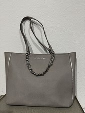 Bolso de hombro/bolso de mano Michael Kors HARPER SPECCHIO grande de cuero gris East West