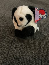 Vintage Puffkins Keychains plush Peter Panda
