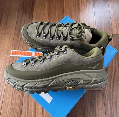 NEW Hoka One One Tor Summit TP Men s Size 10.5 Moss Green Olive 1147952