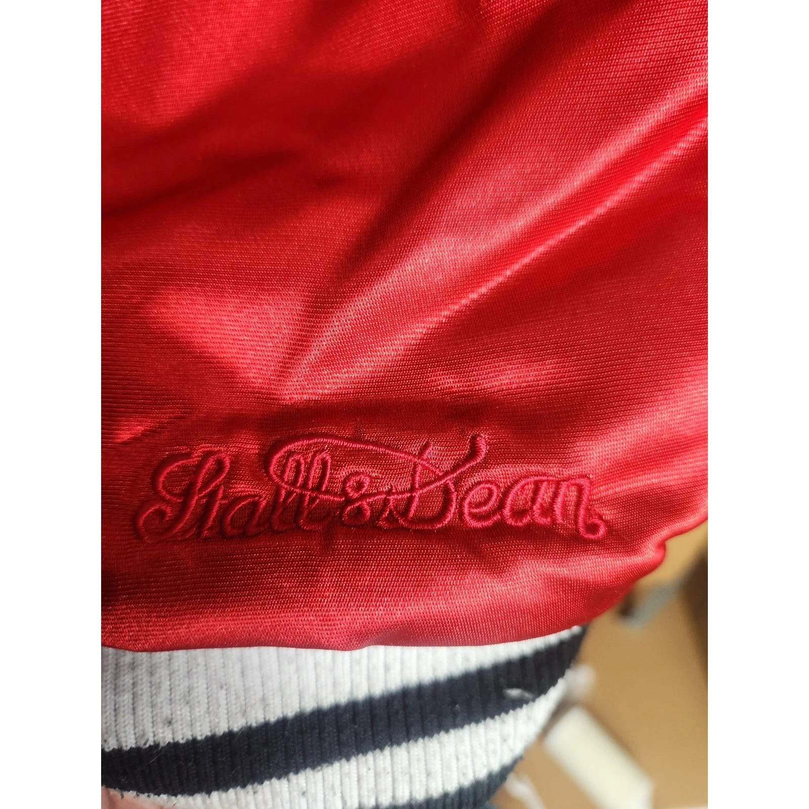 Stall & Dean Negro League Chicago American Giants Reversible Jacket Men's XL - product detail image 9