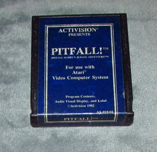 Pitfall (Blue Label) for Atari 2600 Activision Fast Free Shipping