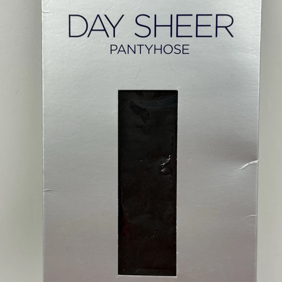 Pantimedias transparentes Catherines Day talla grande C negras nuevas hasta 6'0" y 330 lb Foto 2 de 4