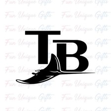 Tampa Bay Rays Vinyl Decal Sticker -Multiple Colors  Sizes- FREE SHIPPING