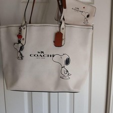 Coach Snoopy Tote Bag