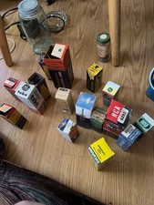 18 radio tubes for sale open box some nsos philco,rca, ge. some are tv  