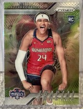 2024 Panini WNBA Prizm Aaliyah Edwards Fractal RC Rookie #3 Mystics Sun