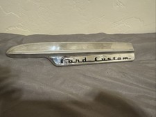 1949 Ford Custom Left Driver Front Fender Side Trim Molding 1949 Ford Custom Left Driver Front Fender Side Trim Molding