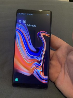 Samsung Galaxy Note 9 128GB SM-N960F - schwarz entsperrt Smartphone Beschreibung lesen