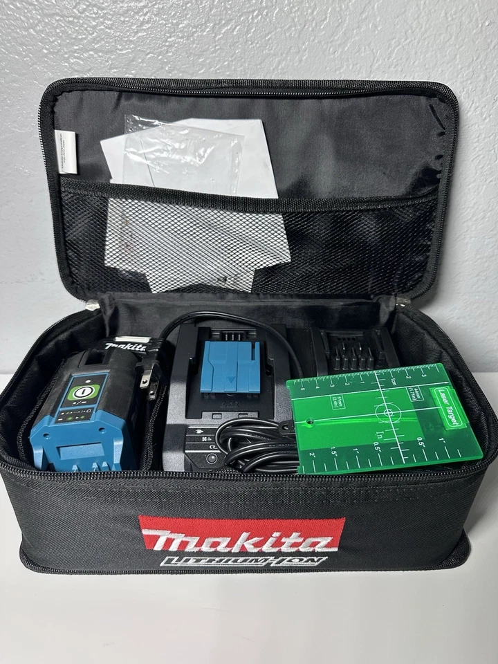 Kit de laser verde autonivelante sem fio Makita SK105GDNAX 12V max CXT (2,0Ah) - Imagem 3 de 4