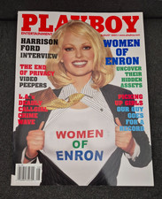 **Vintage** Playboy August 2002 "Women of Enron" Full Magazine