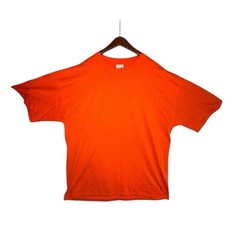 Vintage Jerzees Orange Made in USA 50/50 Heavyweight Blank T-Shirt Men's XL Vintage Jerzees Orange Made in USA 50/50 Heavyweight Blank T-Shirt Men's XL