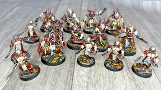 Corpse Grinder Cult Gang Necromunda Warhammer magnetised bases