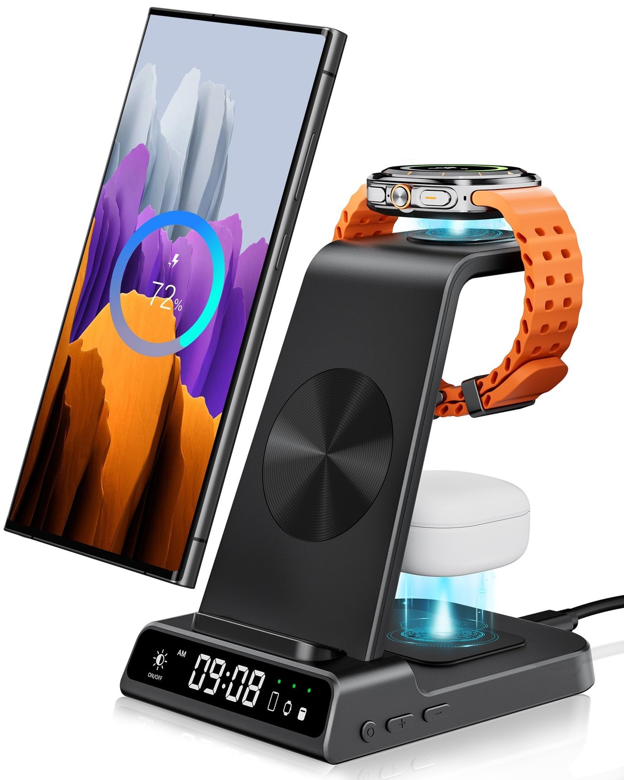 Fast Wireless Charger for Samsung Galaxy S2 & More Devices-image