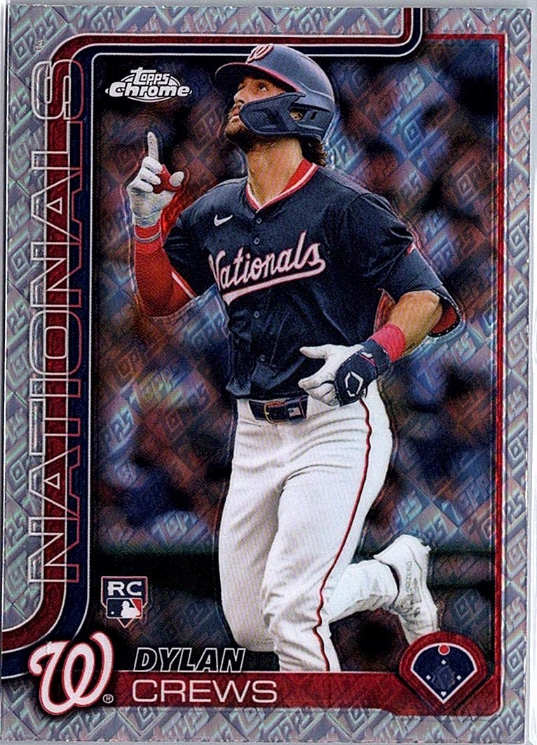 2025 Topps Chrome Logofractor Edition #146 Dylan Crews