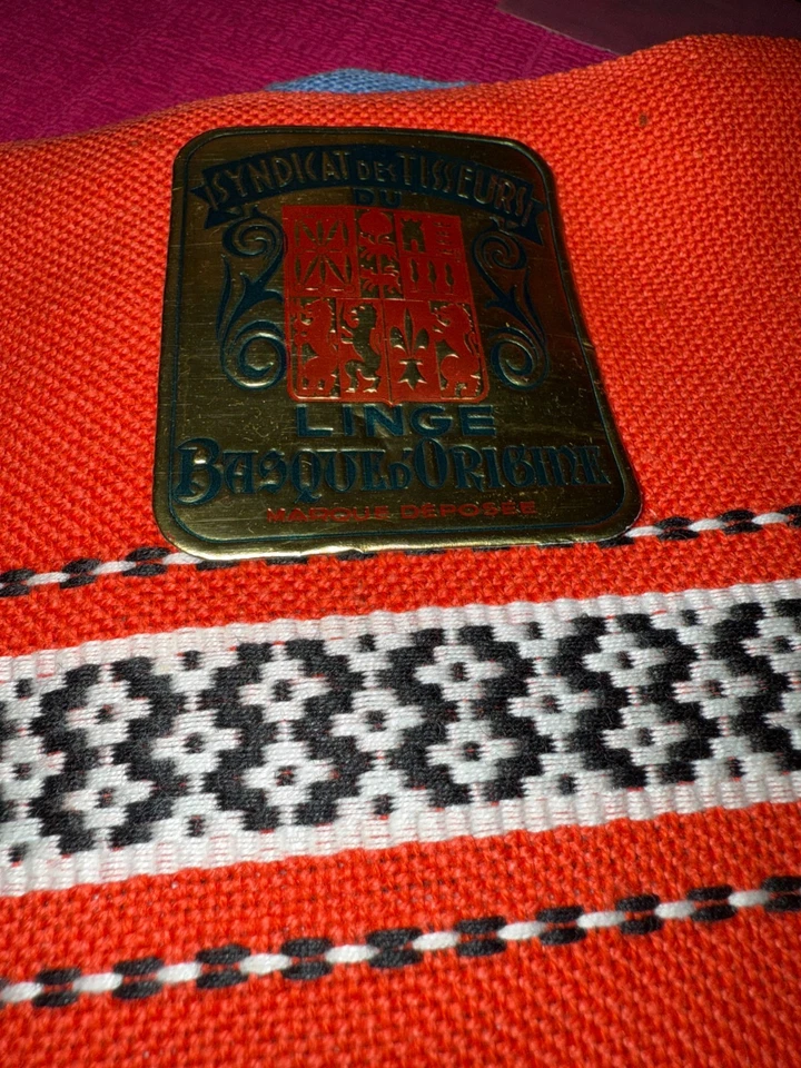 4 torchons anciens mais neufs Basques  77 cm x 55 cm, réf T223 - Photo 3/4