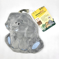 Traubenkern-Kissen - WäRmekissen - WäRme-Zoo - Elefant - Ca. 17Cm X 19Cm