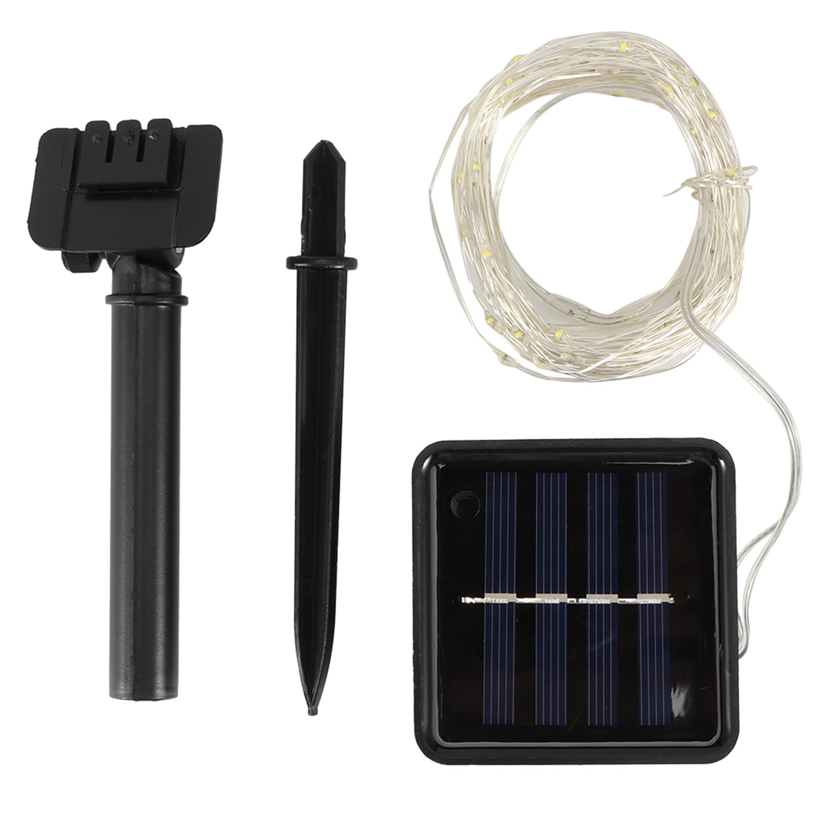 Hot 10m/32.8ft 100LEDs Light String Solar Lawn Lamp Copper Wire Lamp Waterproof